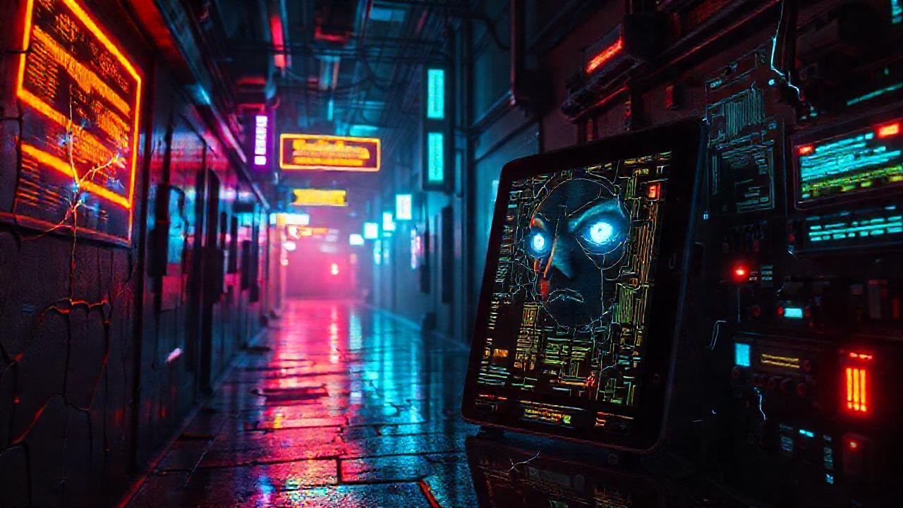 Un iPad Mini decadente refleja un futuro inquietante