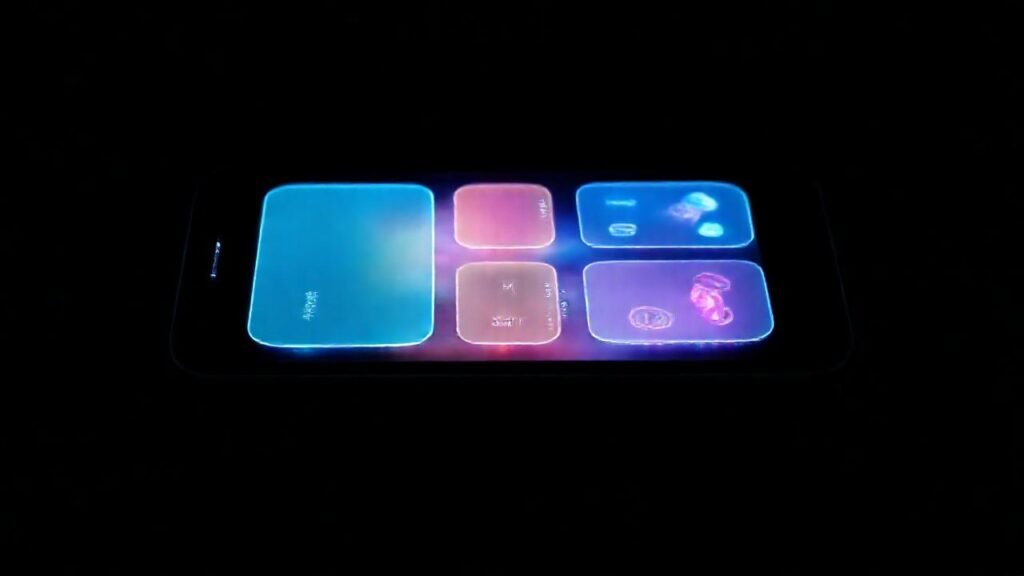 iOS presenta una interfaz futurista brillante