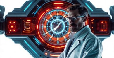 Un científico confía en el tiempo futurista